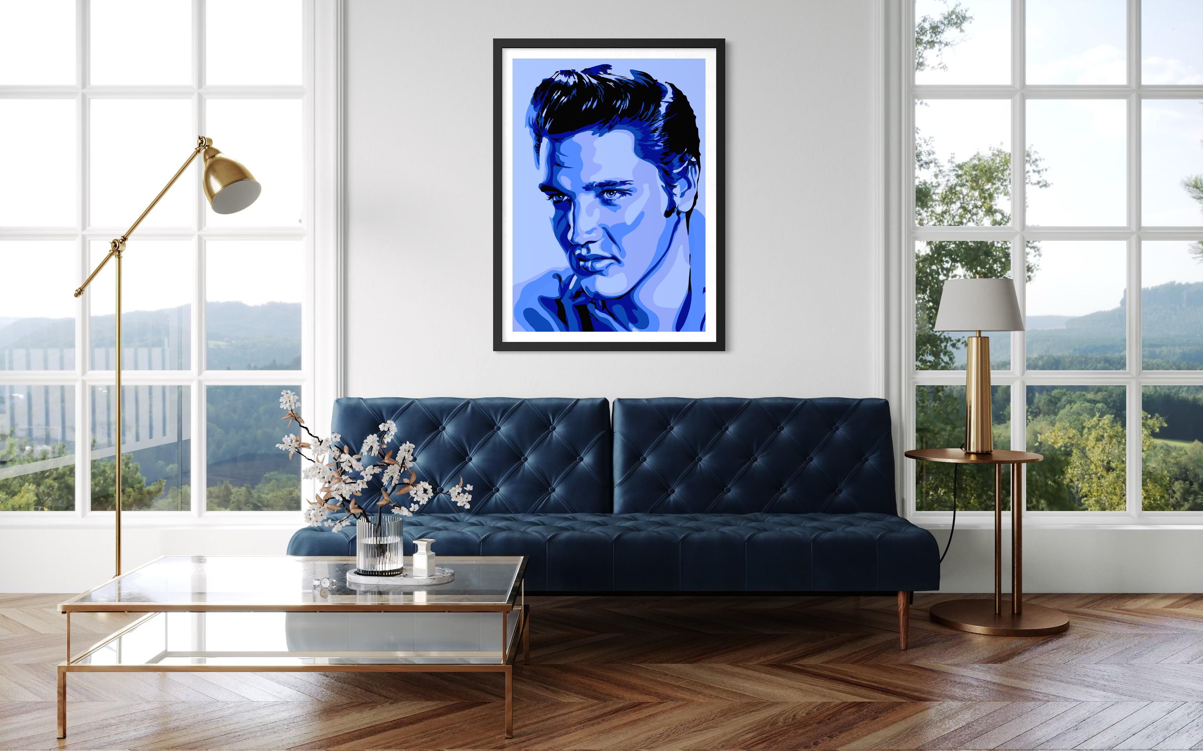 Elvis - Blue