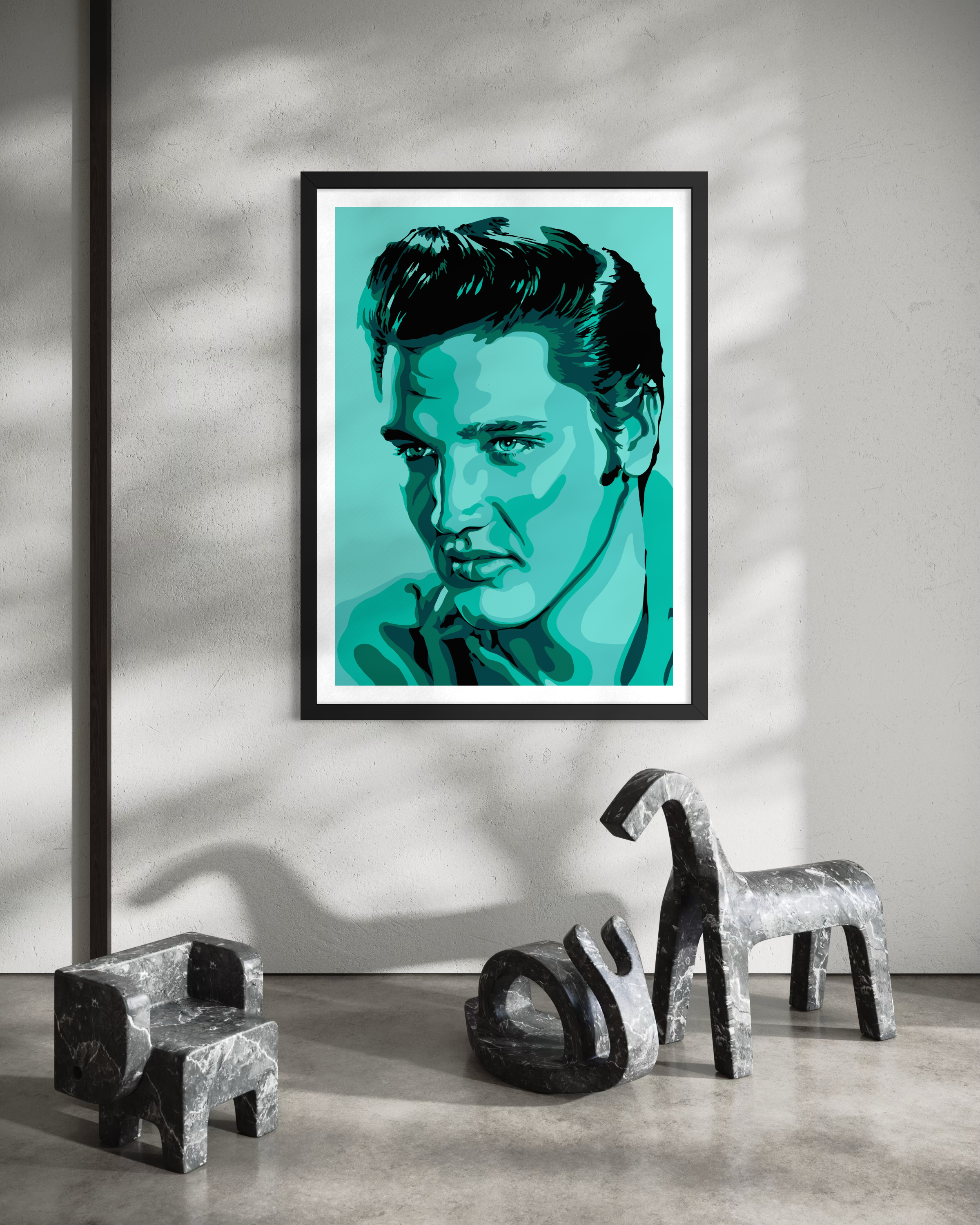 Elvis - Teal