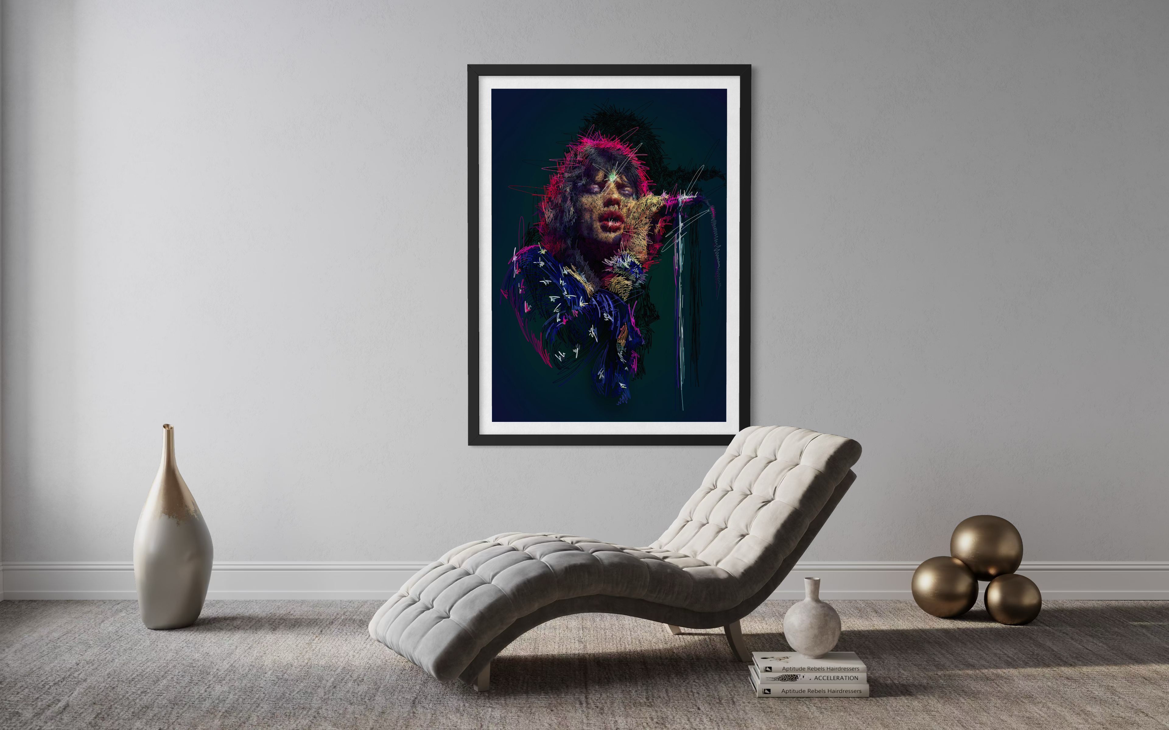 Jagger - Teal Line