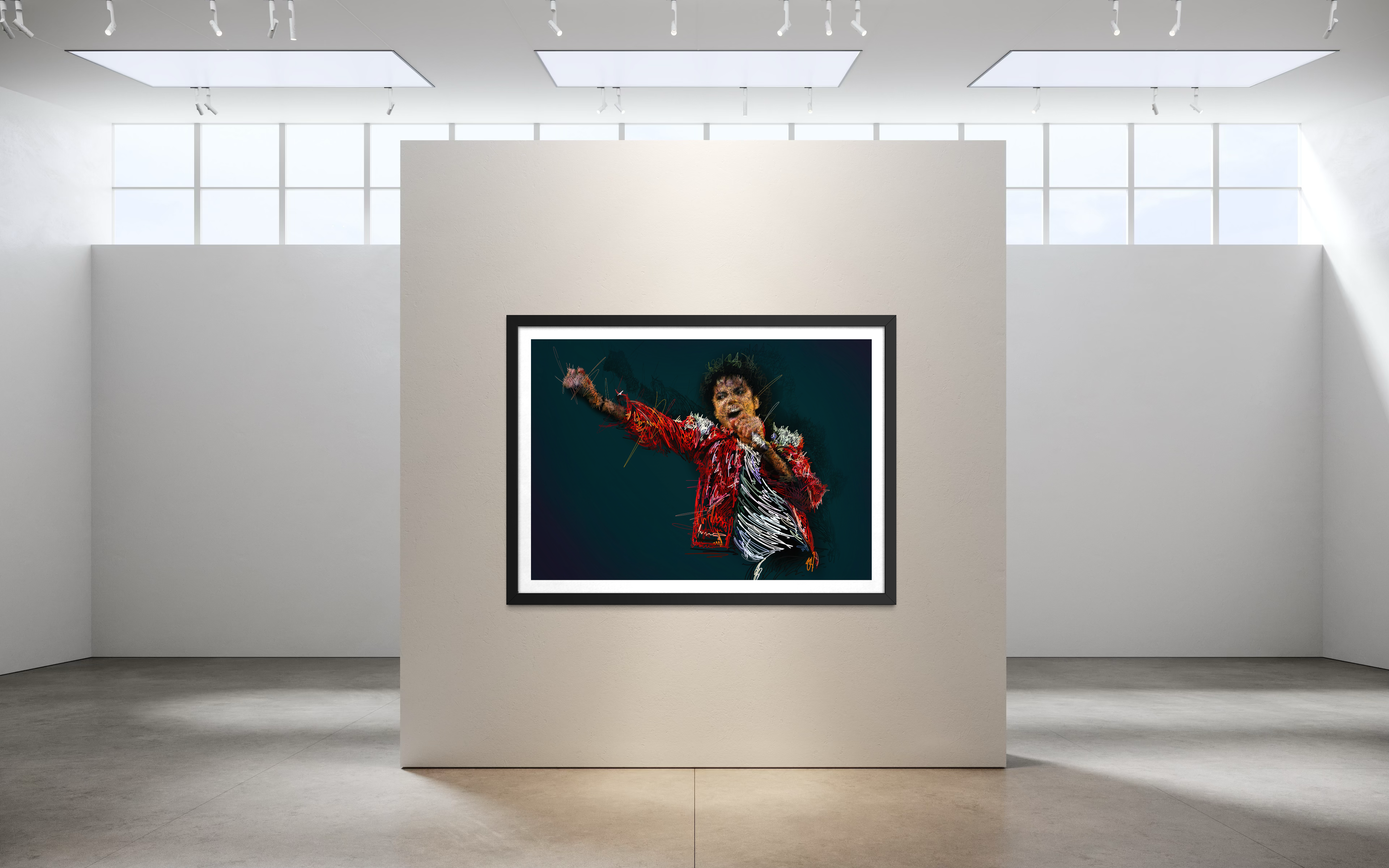 Michael - Teal Line
