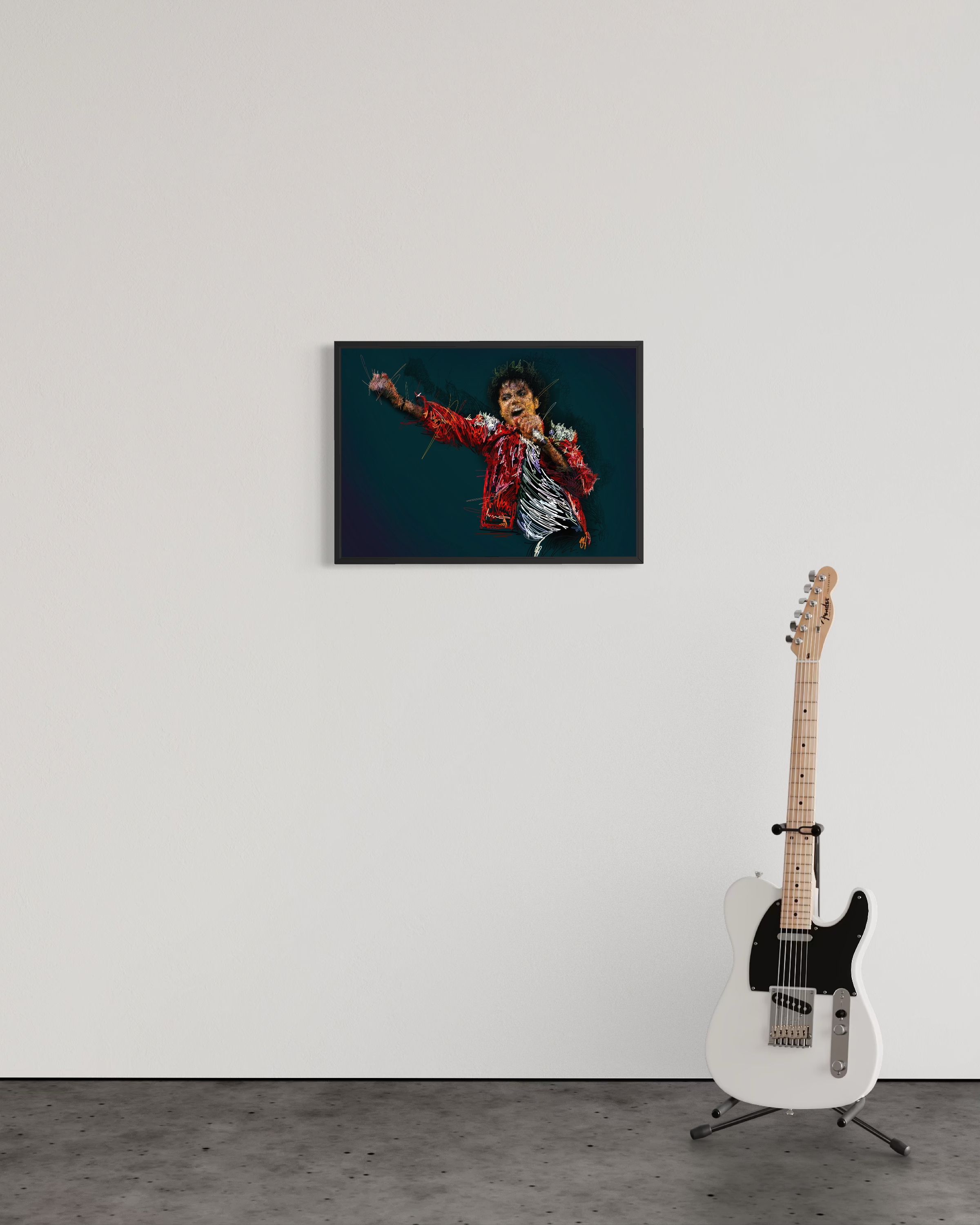 Michael - Teal Line