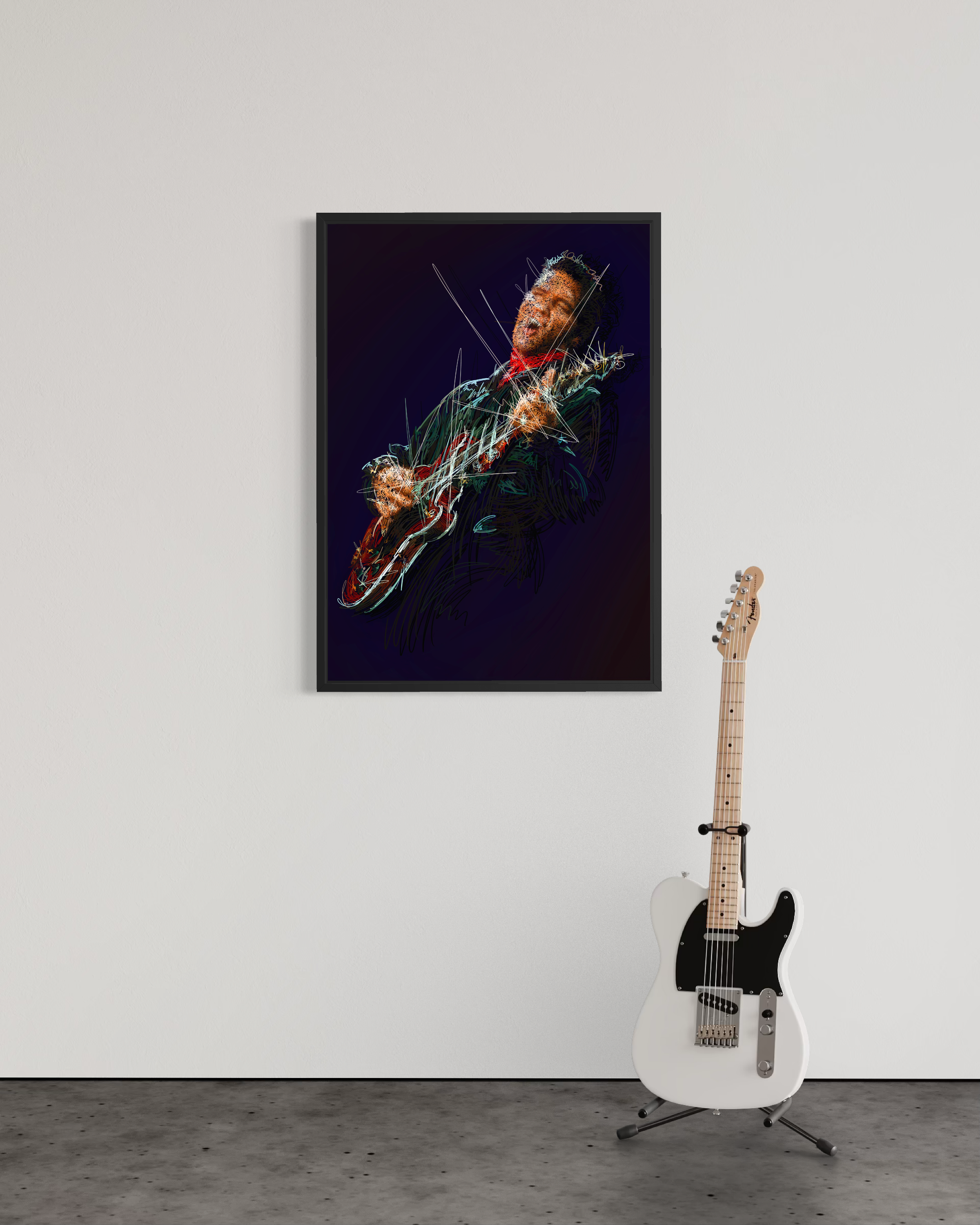 Elvis - Blue Line