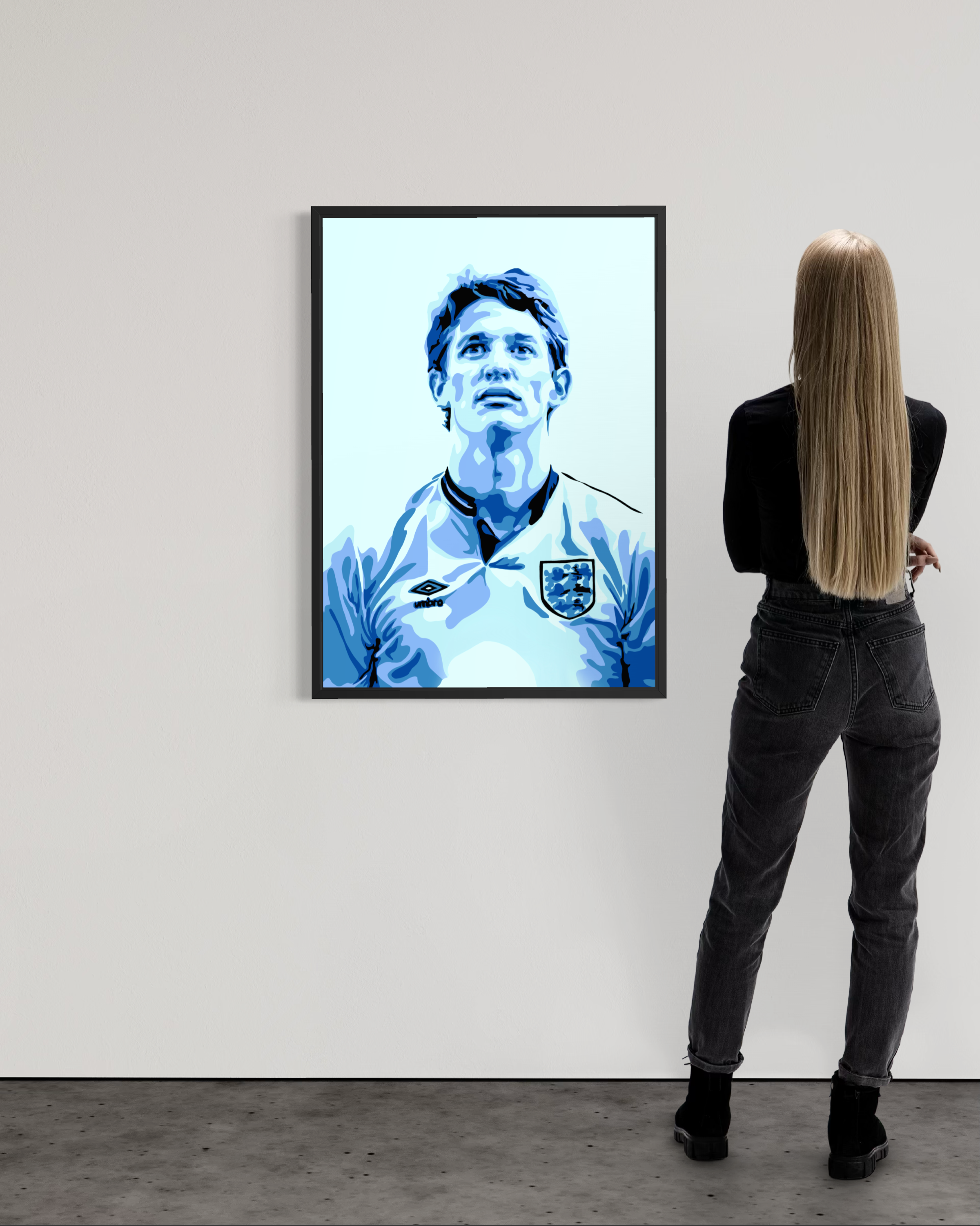 Gary Lineker - Blue