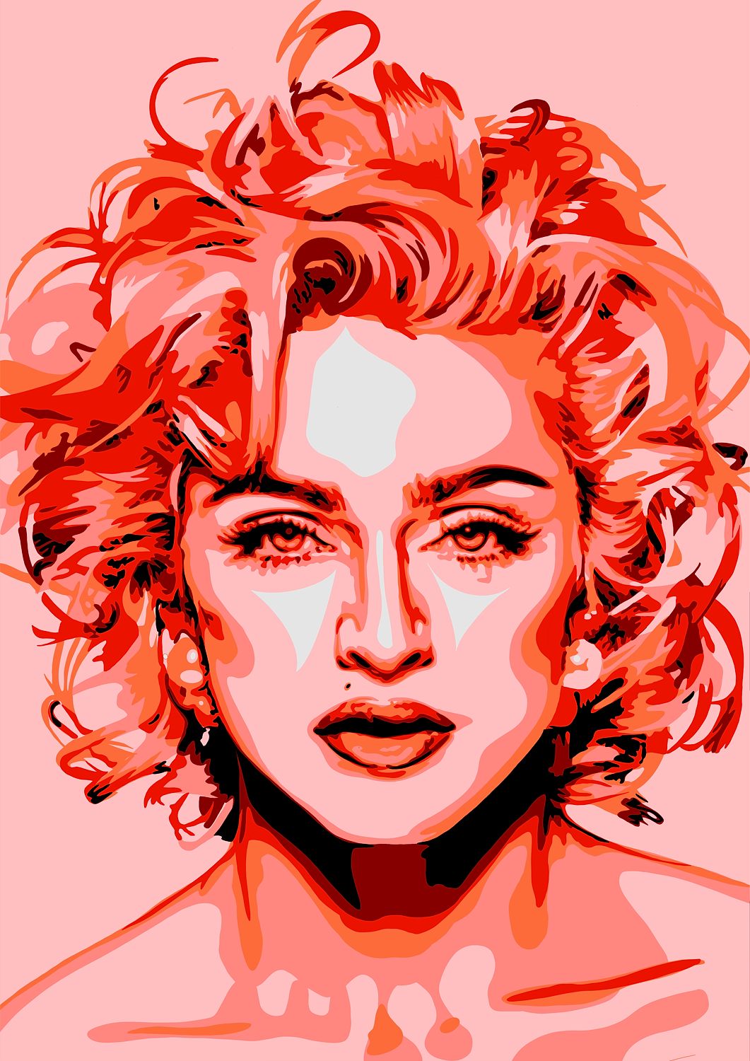 Madonna - red