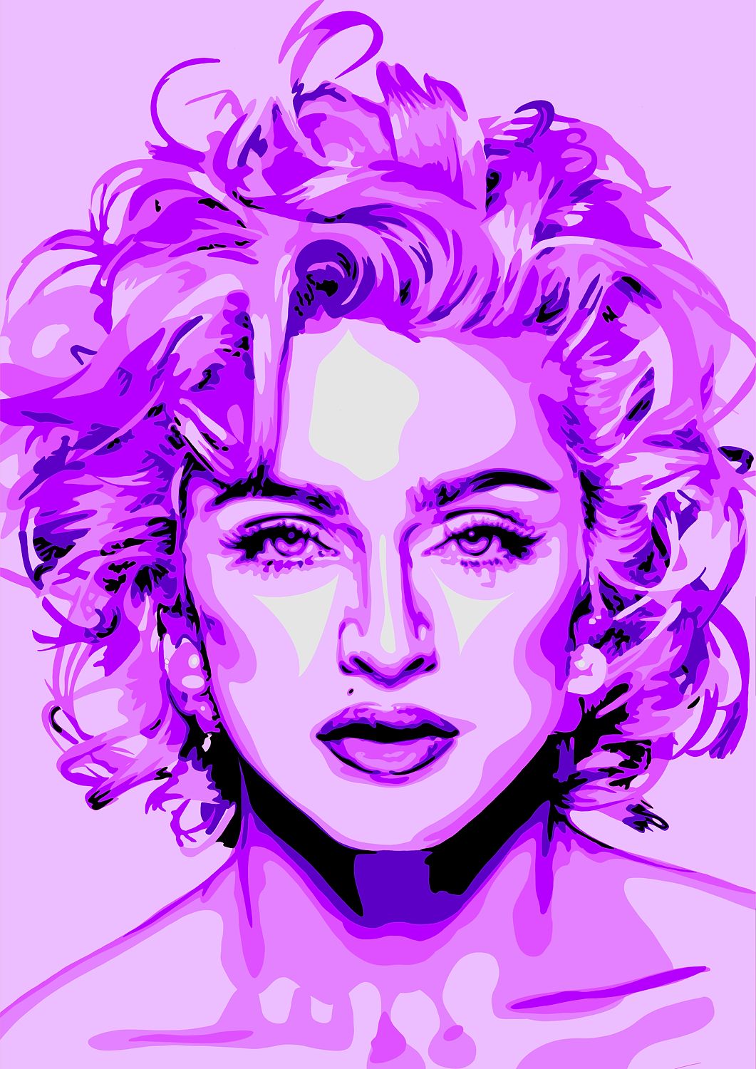Madonna - purple