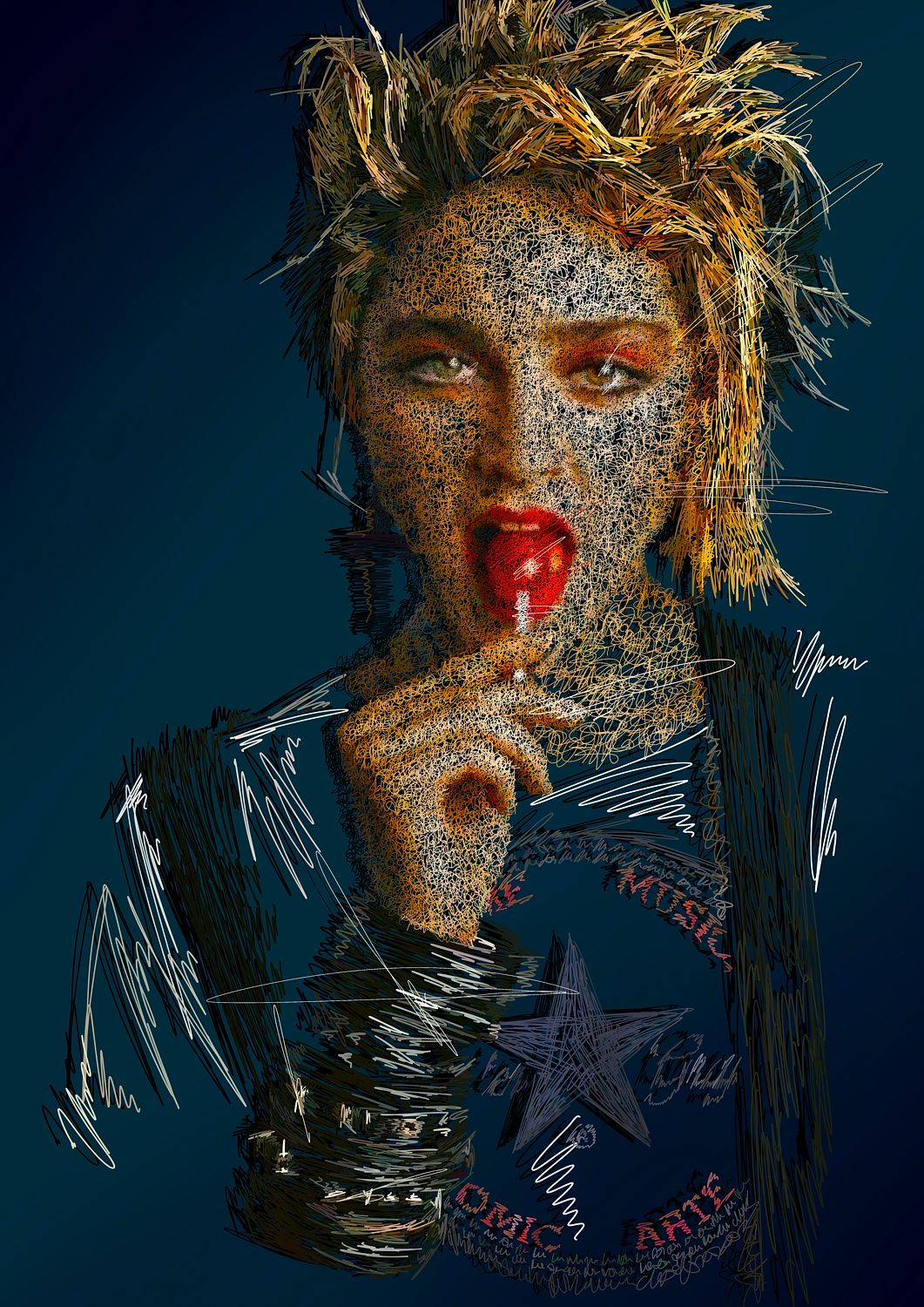 Madonna - Teal