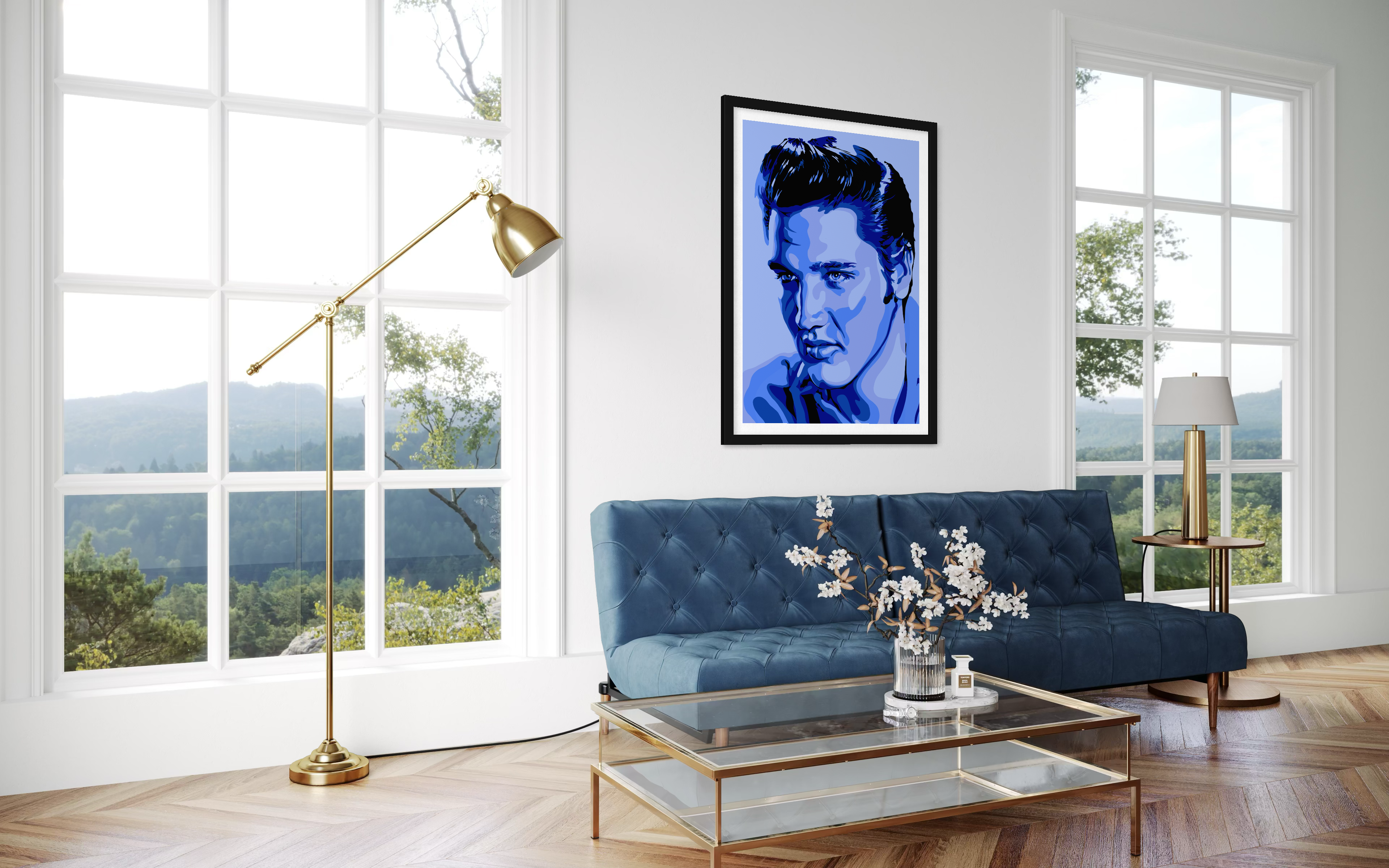 Elvis - Blue