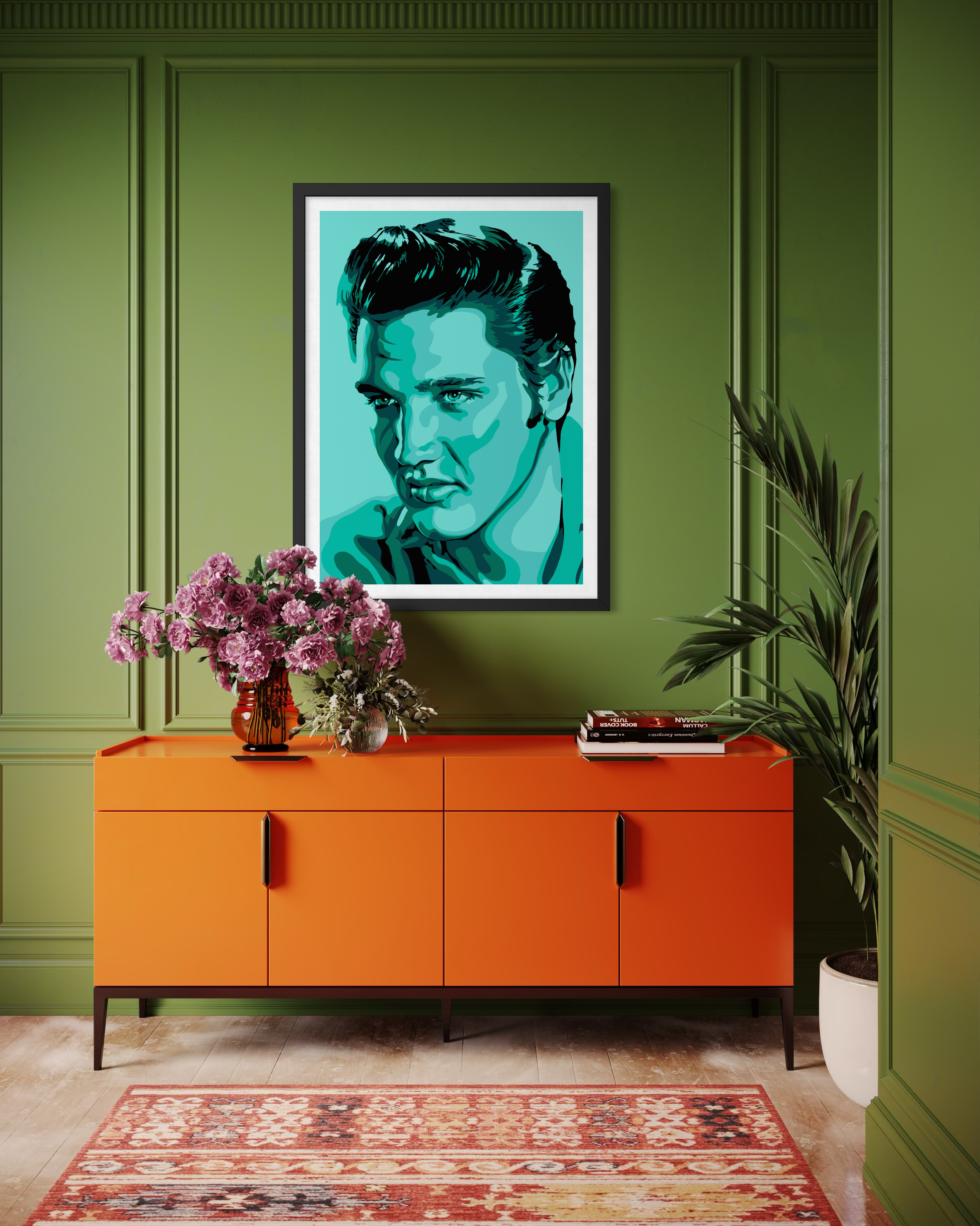 Elvis - Teal