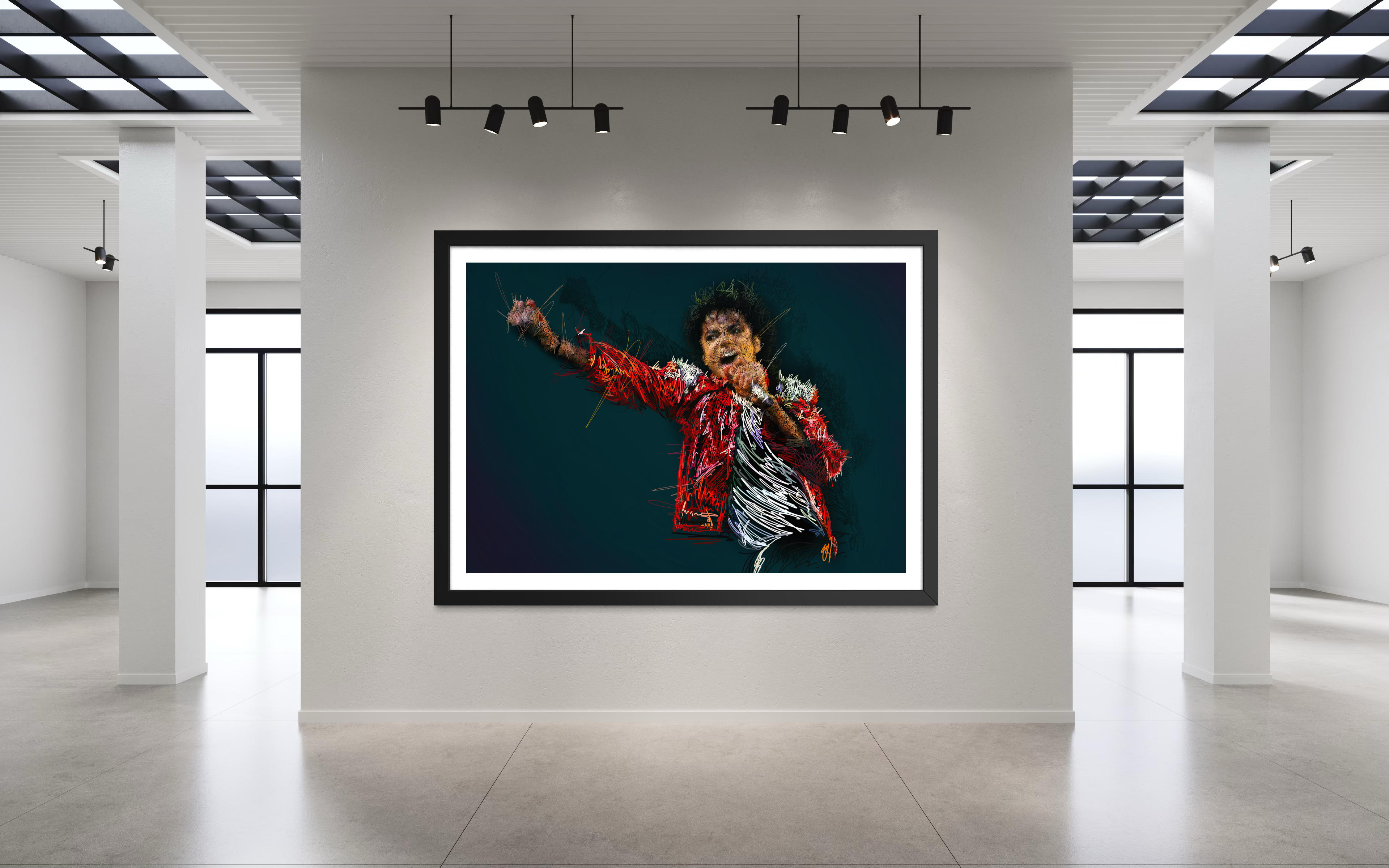 Michael - Teal Line