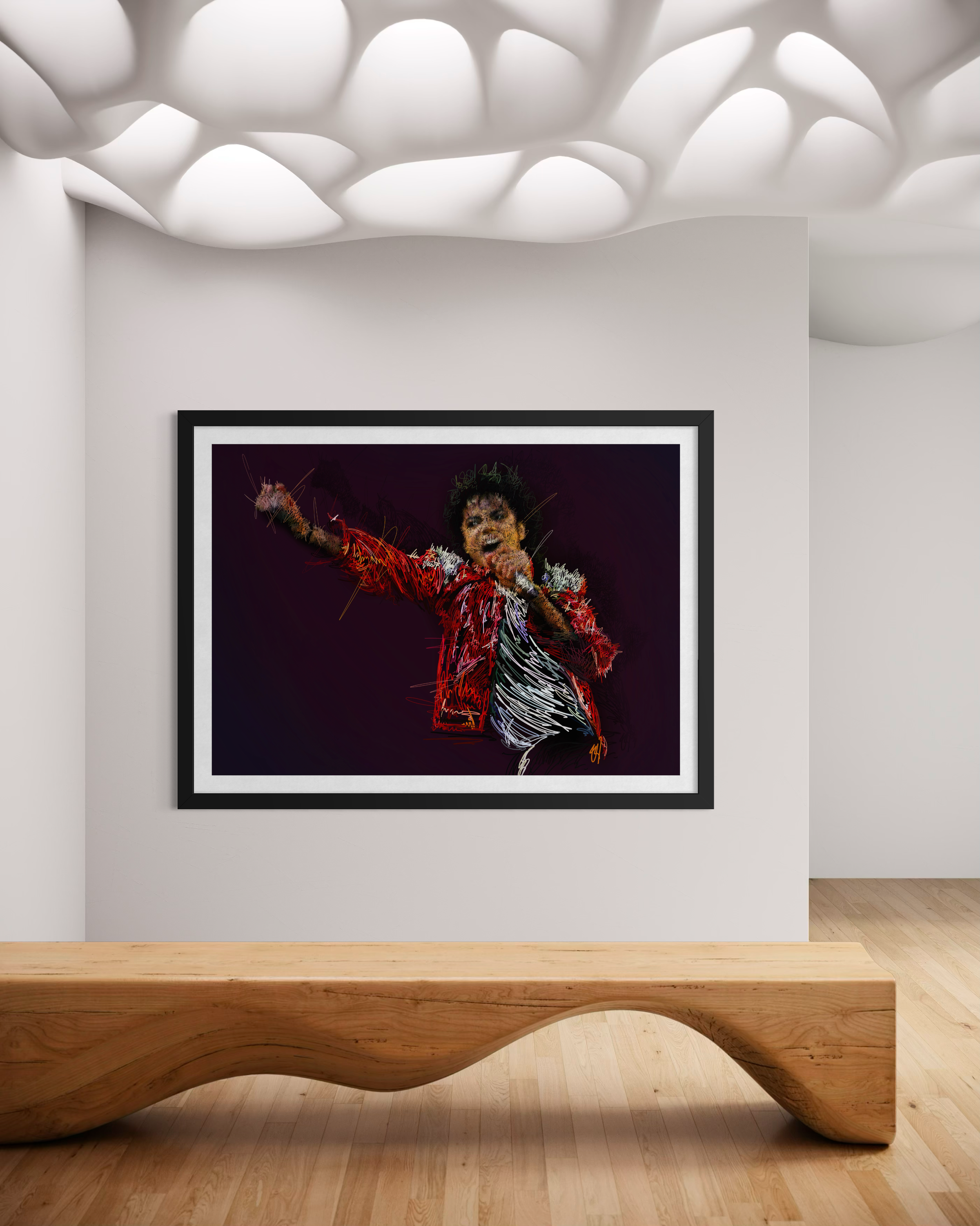 Michael - Burgundy Line