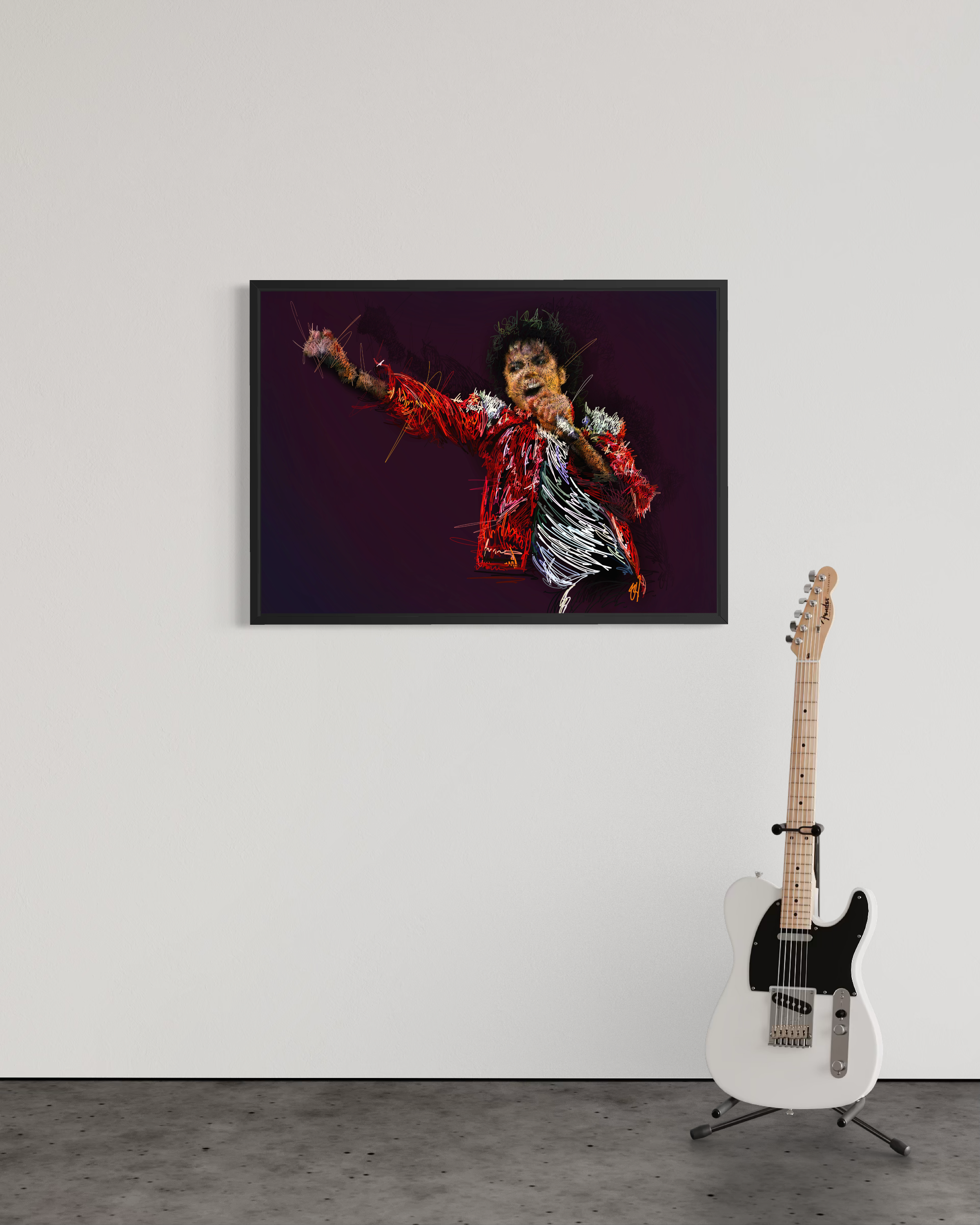 Michael - Burgundy Line