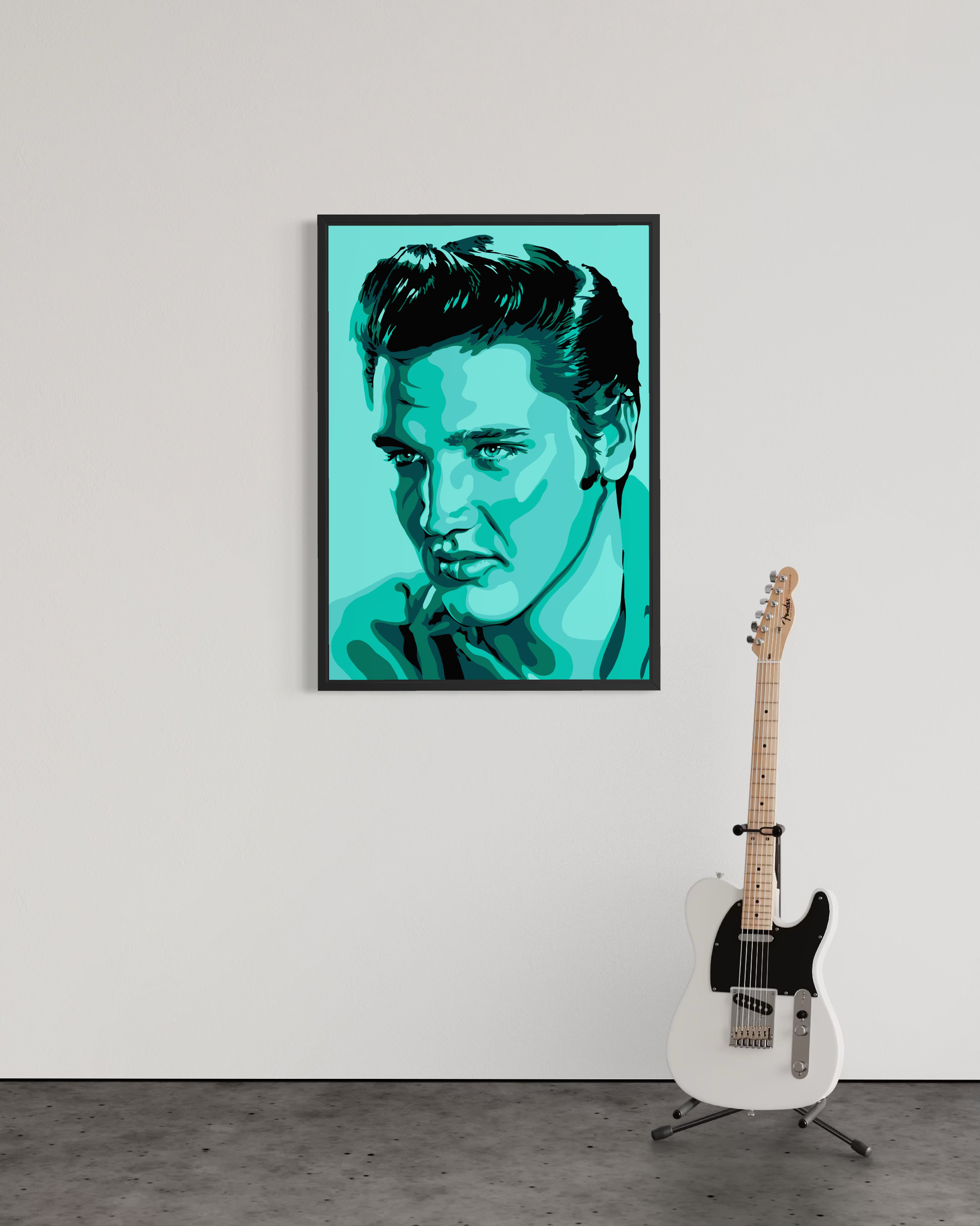 Elvis - Teal