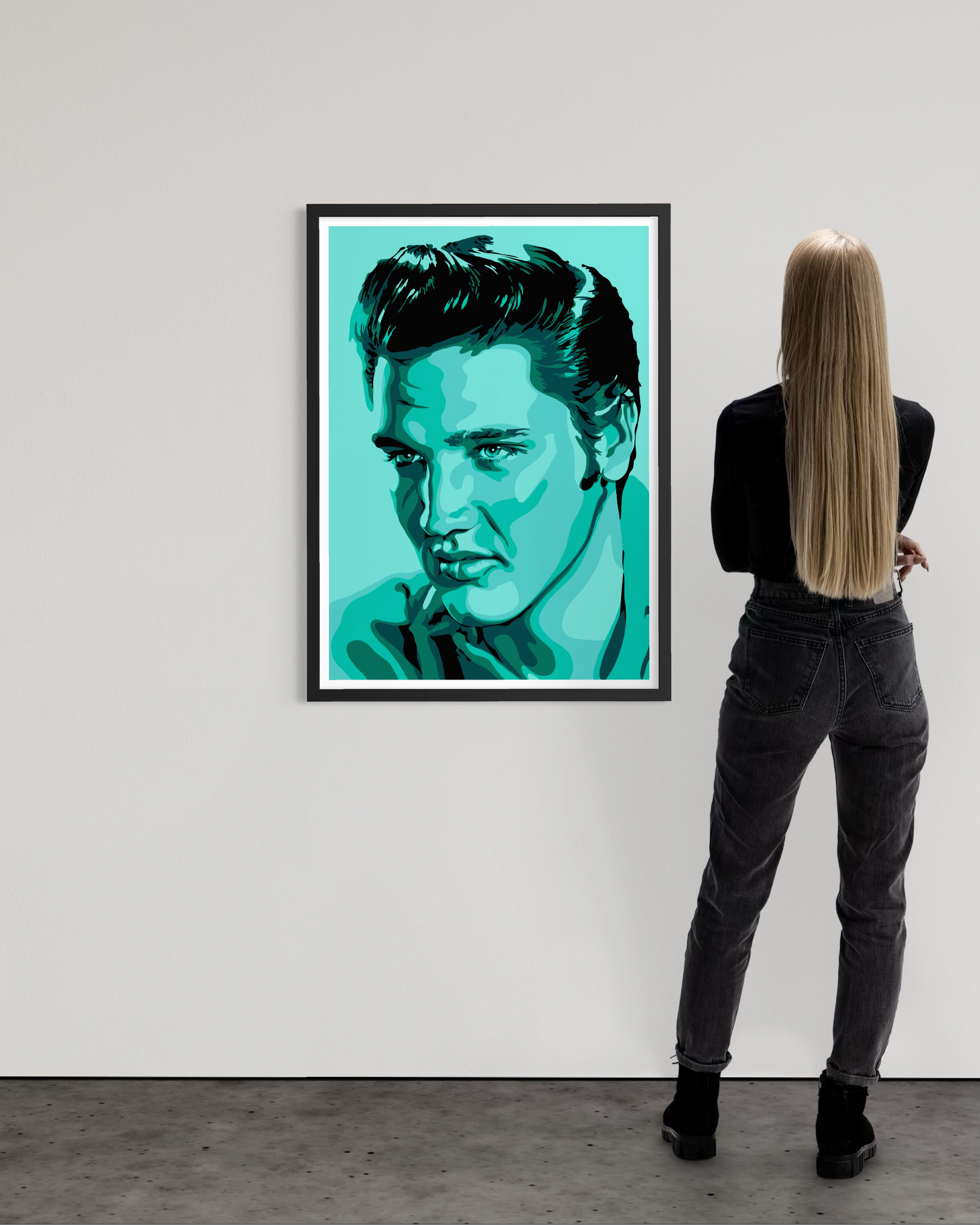 Elvis - Teal