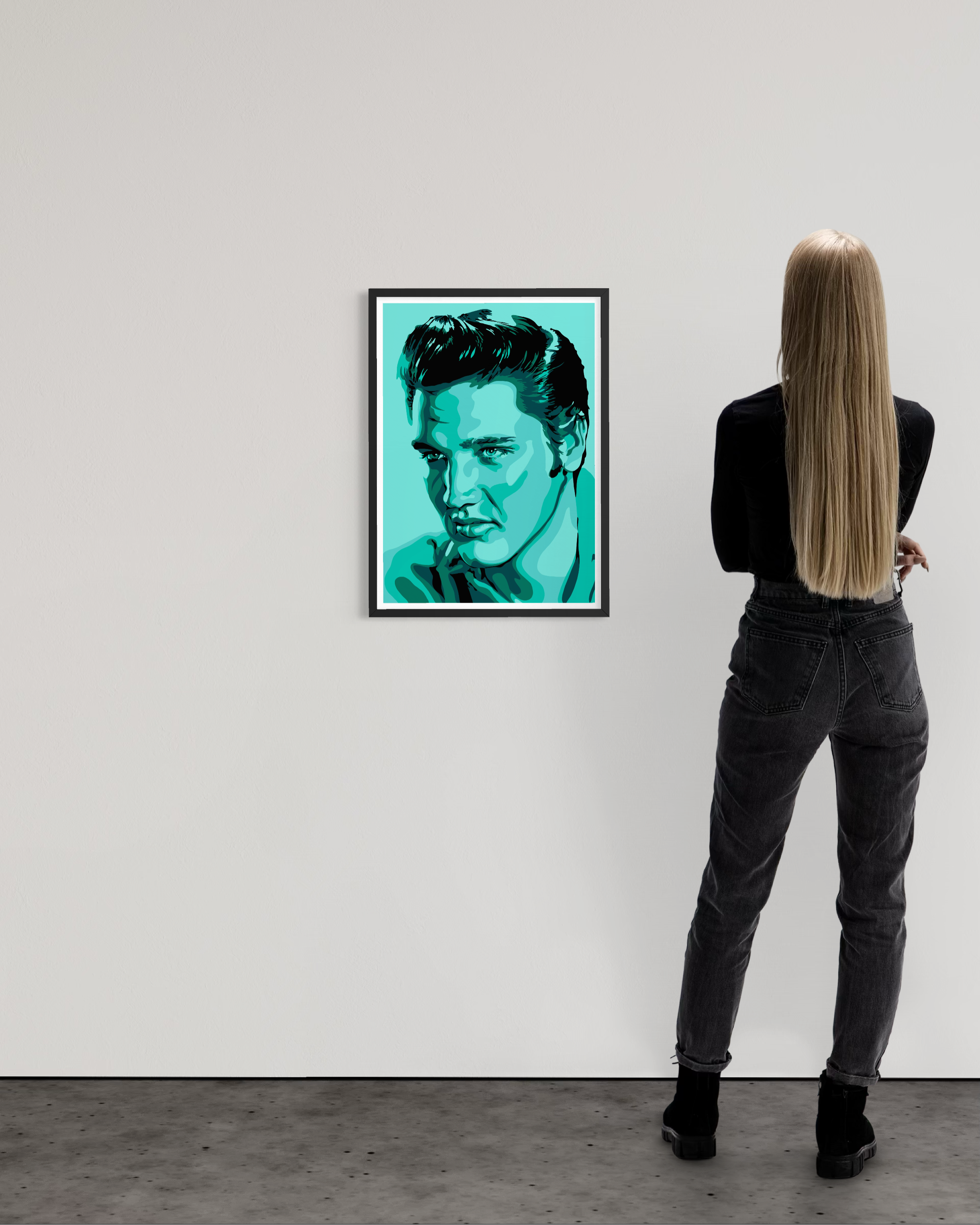 Elvis - Teal