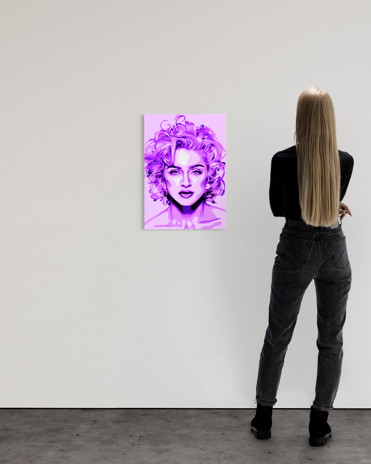 Madonna - purple